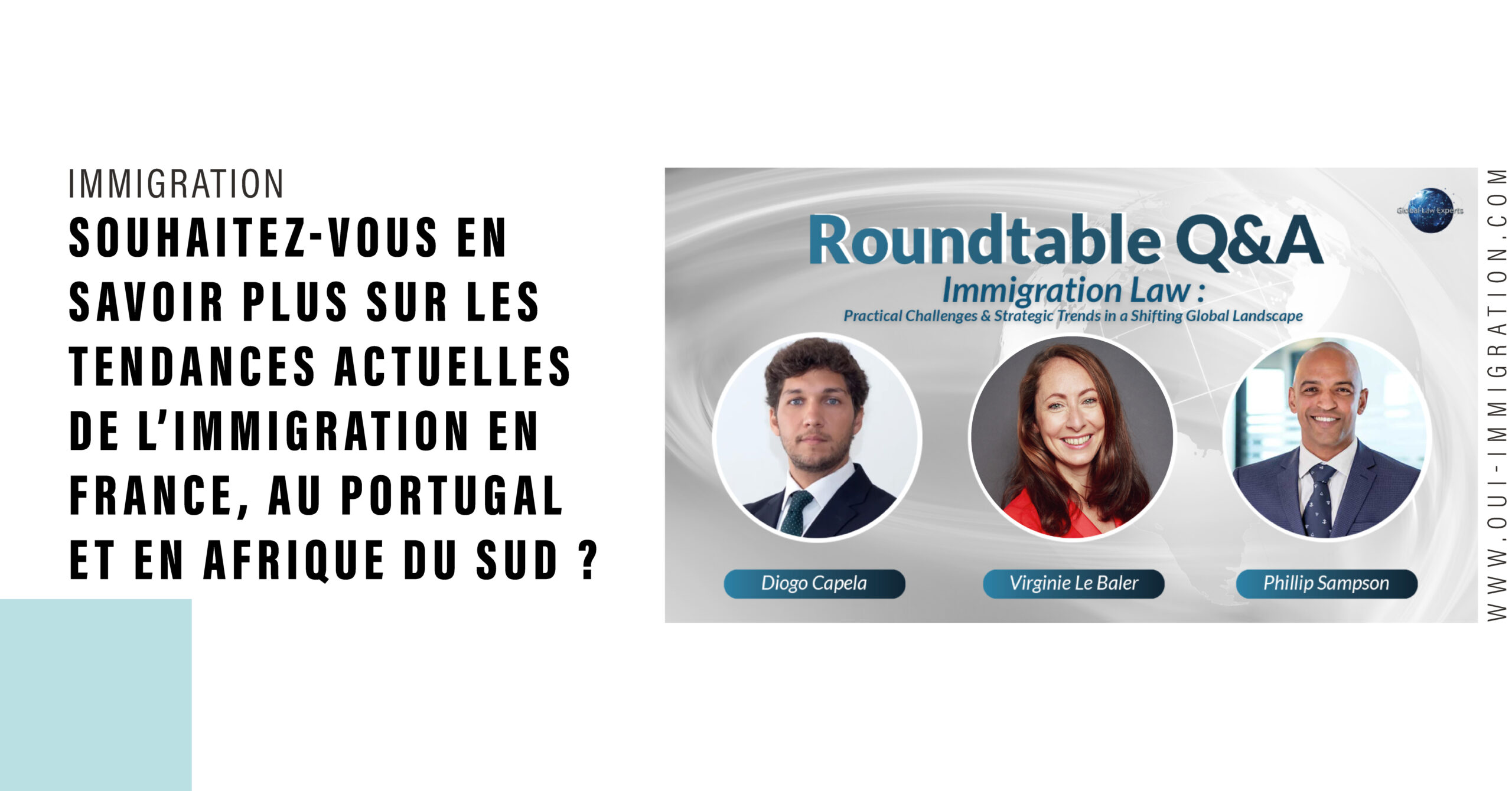 Souhaitez-vous en savoir plus sur les tendances actuelles de l’immigration en France, au Portugal et en Afrique du Sud ?